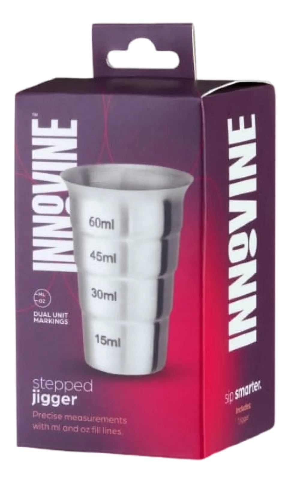 Cocktail Maatbeker Innovine Stepped Jigger 60 ml