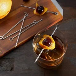 Cocktailprikker Viski Stainless Steel (Set van 6)