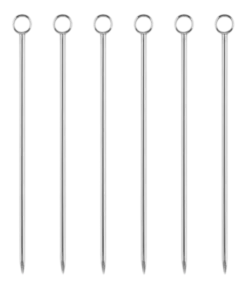 Cocktailprikker Viski Stainless Steel (Set van 6)