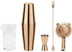 Paderno Cocktailset Crystal Mirror Copper (Set van 5) Hot