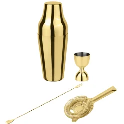 Paderno Cocktailset Parisian Mirror Gold (Set van 4)