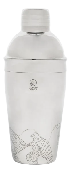 Cocktailshaker Leopold Vienna Mountains Zilver 0,5 L