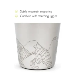 Cocktailshaker Leopold Vienna Mountains Zilver 0,5 L