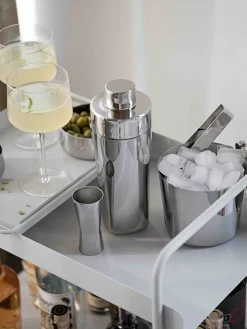 Zone Denmark Cocktailshaker Rocks Polished Steel 700 ml Clearance