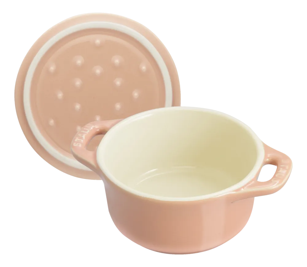 Staub Cocottes Ceramique Macaron Gietijzer 200 ml (Set van 6) Sale