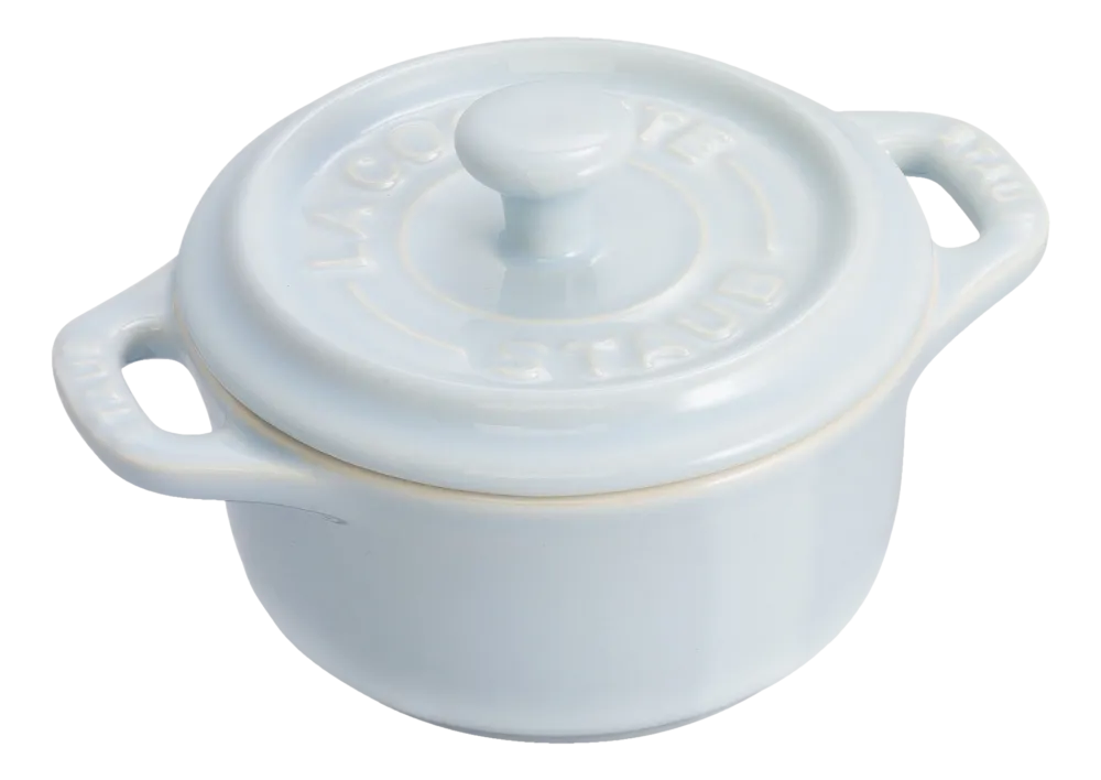 Staub Cocottes Ceramique Macaron Gietijzer 200 ml (Set van 6) Sale