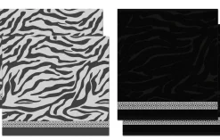 DDDDD Combiset Africa Black 2 Keukendoeken + 2 Theedoeken Clearance
