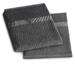 DDDDD Combiset Barrier Anthracite 2 Keukendoeken + 2 Theedoeken Hot
