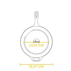 Lodge Combo Cooker Set LCC3 26 cm (2-delig) Best