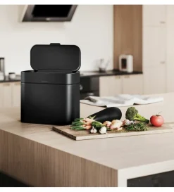 simplehuman Compostbak Caddy Compost Zwart 4L Clearance