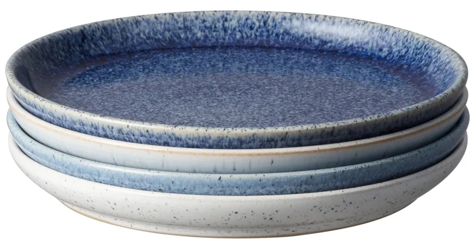 Denby Coupebord Studio Blue Mixed 17 cm (Set van 4) Best