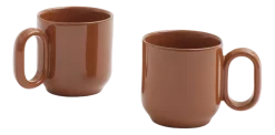 Cup HAY Barro Natural Ø8 x H7,5 (Set of 2)