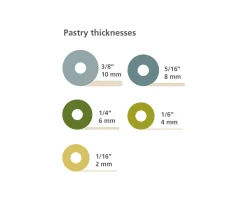 Joseph Joseph Deegroller Duo Adjustable Rolling Pin Bruin Hot