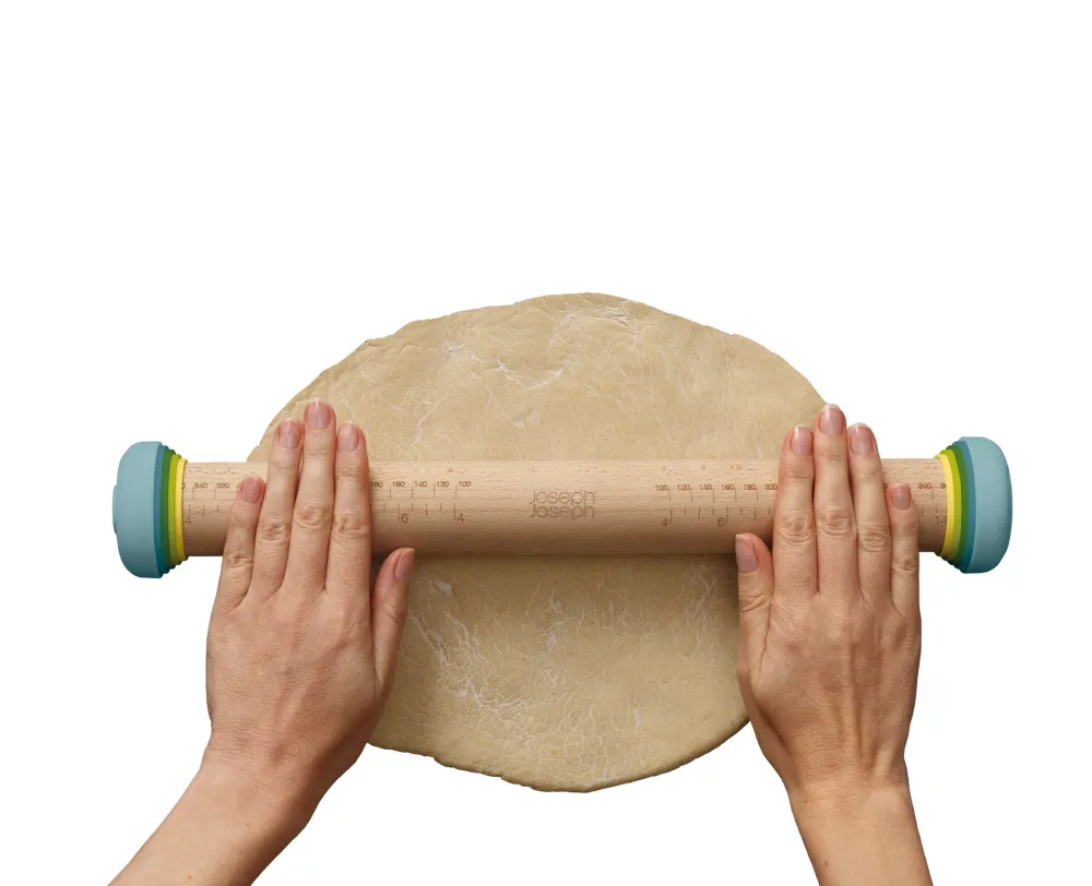 Joseph Joseph Deegroller Duo Adjustable Rolling Pin Bruin Hot