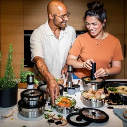 Rosle Deksel Rösle Flexx 2Go met Sluiting Zilver Clearance