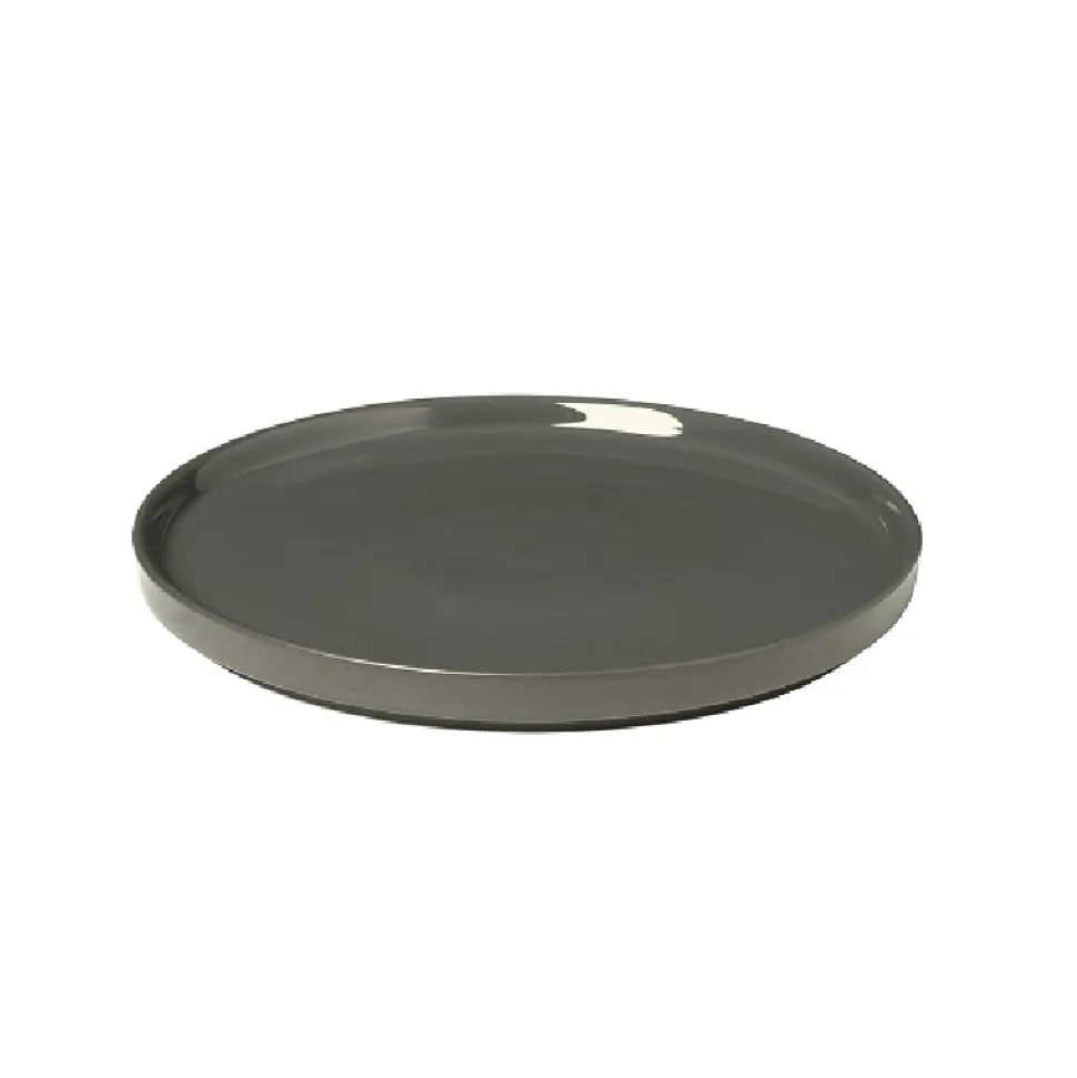 Dessertbord Blomus Pilar Pewter 20 cm