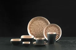 Dessertbord Cosy & Trendy Laguna Old Rose 20 cm (Set van 6)