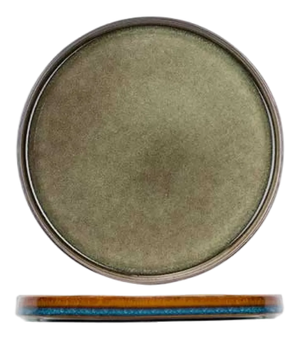 Dessertbord Cosy & Trendy Quintana Green 22 cm (Set van 6)
