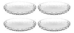 Leonardo Dessertbord Optic 18 cm (Set van 4) Outlet