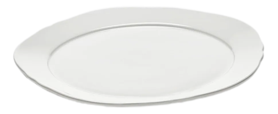 Dessertbord Serax M White Silhouette 24 cm