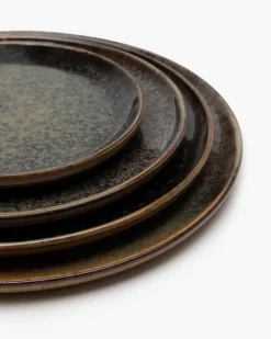 Dessertbord Serax Surface Tableware By Sergio Herman Indi Grey 16 x 16 x 1,5 cm