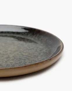 Dessertbord Serax Surface Tableware By Sergio Herman Indi Grey 16 x 16 x 1,5 cm