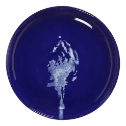 Dessertbord Serax XS Feast Dark Blue Artichoke White 16 cm