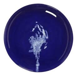 Dessertbord Serax XS Feast Dark Blue Artichoke White 16 cm