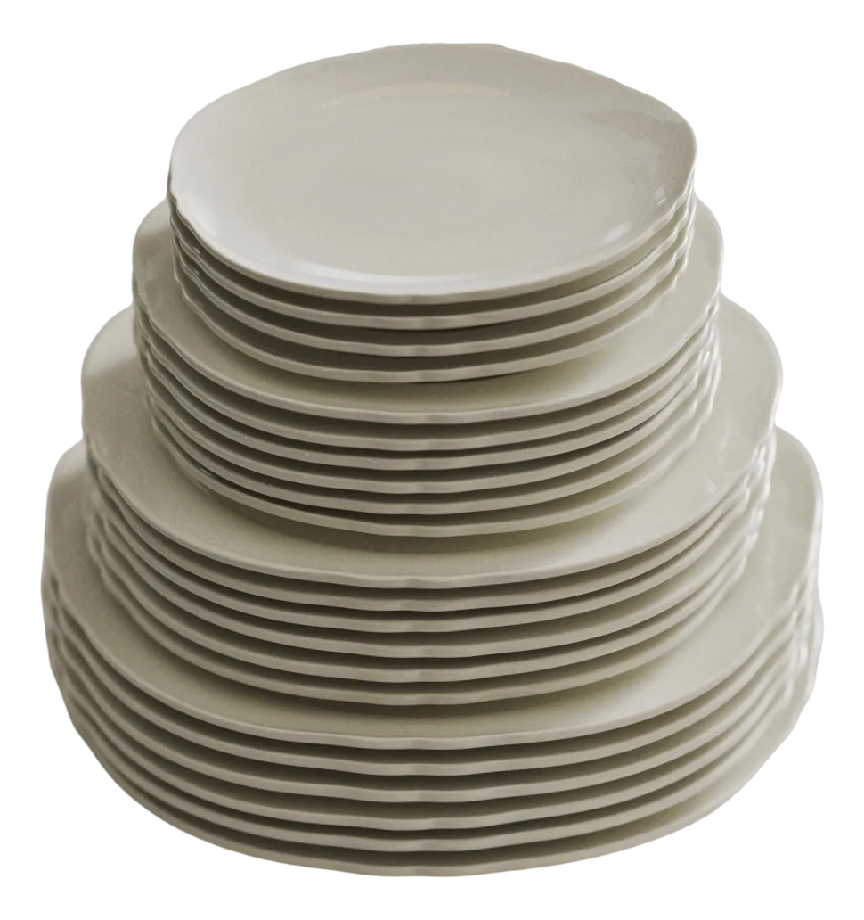 Dessertbord Serax XXS White Silhouette 15 cm