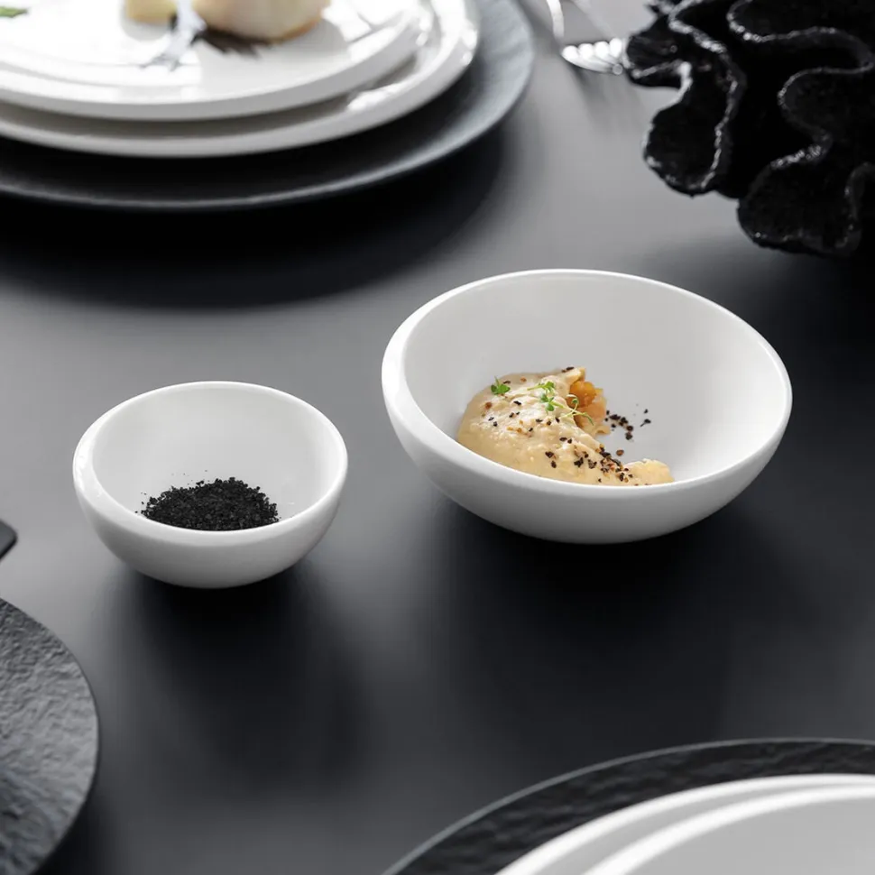 Dessertschaaltje Villeroy & Boch NewMoon Wit (6-Delig)