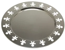 Dienblad Alessi Girotondo Round RVS