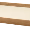 Lind DNA Dienblad Square L Even Nupo Vanilla / Teak Hot