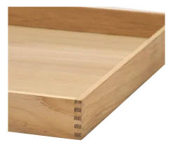 Lind DNA Dienblad Square L Even Nupo Nature / Teak Best