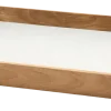Lind DNA Dienblad Square M Airy Nupo Pure White / Teak Best