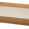 Dienblad Lind DNA Square M Even Nupo Oyster White / Teak
