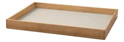 Dienblad Lind DNA Square M Even Nupo Oyster White / Teak