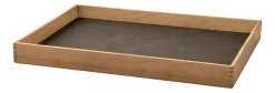 Dienblad Lind DNA Square M Even Nupo Caviar / Teak