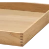 Dienblad Lind DNA Square M Even Nupo Hazel / Teak