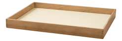 Lind DNA Dienblad Square M Even Nupo Vanilla / Teak