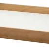 Dienblad Lind DNA Square M Even Nupo Pure White / Teak