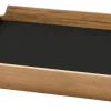 Lind DNA Dienblad Square S Airy Nupo Black Ink / Teak Best