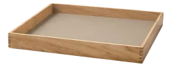 Dienblad Lind DNA Square S Even Nupo Clay Brown / Teak