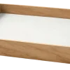 Lind DNA Dienblad Square S Even Nupo Pure White / Teak Outlet
