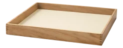Lind DNA Dienblad Square S Even Nupo Vanilla / Teak Discount