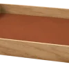 Lind DNA Dienblad Square S Even Nupo Rust / Teak Hot