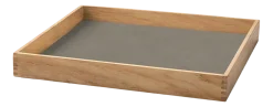 Lind DNA Dienblad Square S Even Nupo Flint Grey / Teak Outlet