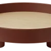 Dienblad Muuto Platform Tray Dark Red