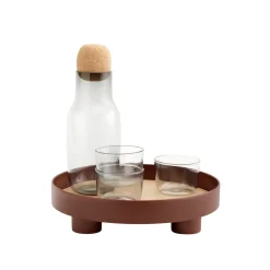 Dienblad Muuto Platform Tray Dark Red