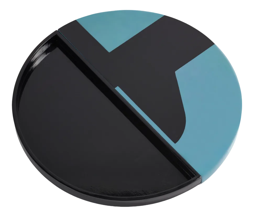 Dienblad Serax Black Blue Endo Blue (60 x 60 x 3 cm)