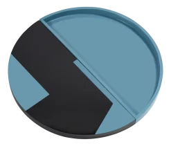 Dienblad Serax Black Blue Endo Blue (60 x 60 x 3 cm)